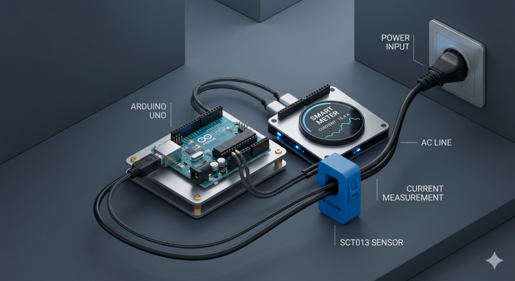 Arduino 使用 SCT013 量電流 - DA2